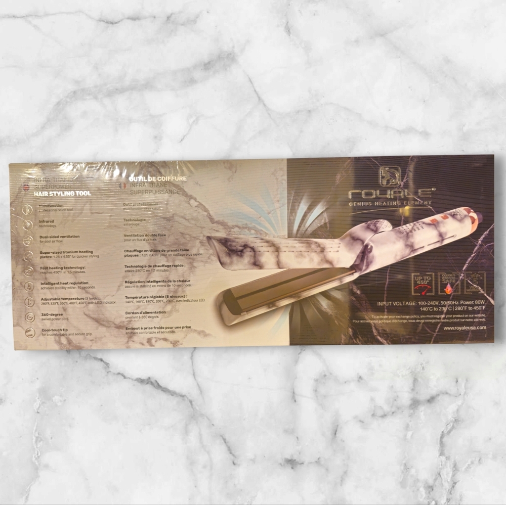 NIB Infra-Titanium Superpower Hair Styling Tool - Picture 6 of 8
